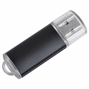 USB flash-карта "Assorti" (8Гб),черная,5,5х1,7х0,6см,металл