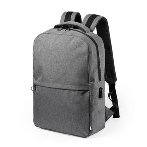 Рюкзак "Konor", серый, 41x29x13 см, 100% полиэстер RPET, 600D