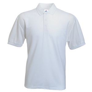 Поло "Mister Style" -170 г/м2, 100% хлопок, белый