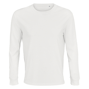 Футболка мужская PIONEER Long Sleeve,белый, L, 100% хлопок,175 г/м2