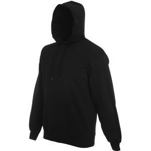 Толстовка "Hooded Sweat", черный, 80% х/б, 20% п/э, 280 г/м2